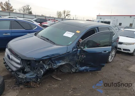 2018 Ford Edge Titanium z USA, uszkodzony, nr VIN 2FMPK4K92JBC28797